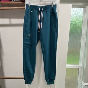 Figs Teal Jogger Pants